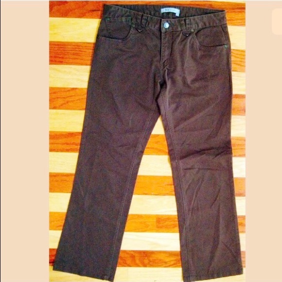 Pantalon Femme Max Azria Marron Taille 44 - Coupe Classique Chino, Neuf Avec étiquettes, Polyvalent